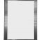 Рамка Клик ПК-25  с дек. уголком А1, серебро матовое анодир. в Тольятти - картинка, изображение, фото